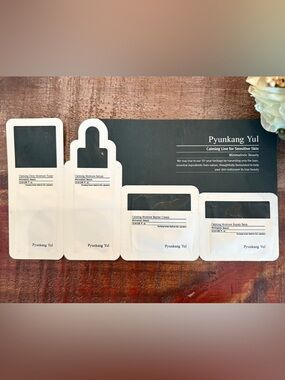 4 NEW Pyunkang Yul CALMING LINE for Sensitive Skin SAMPLES!